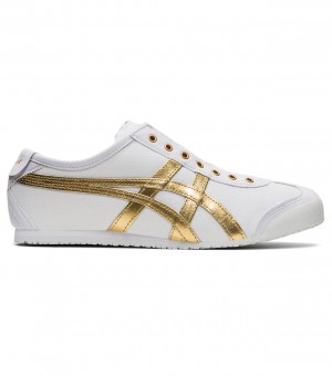 Onitsuka Tiger Mexico 66 Slip-On Fehér Arany | 92703-JCXW