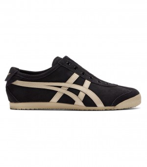 Onitsuka Tiger Mexico 66 Slip-On Fekete | 86045-QSKW