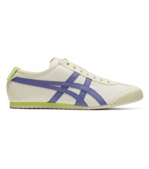 Onitsuka Tiger Mexico 66 Slip-On Krém Kék | 97543-EVDY