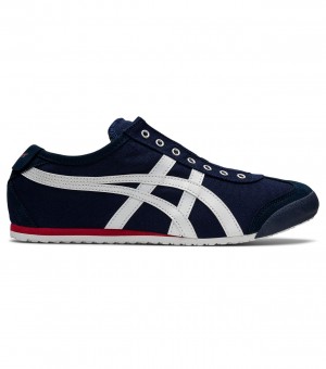 Onitsuka Tiger Mexico 66 Slip-On Sötétkék Fehér | 50672-GUWA