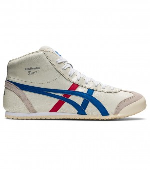 Onitsuka Tiger Mexico Mid Runner Fehér Kék | 20649-VQET