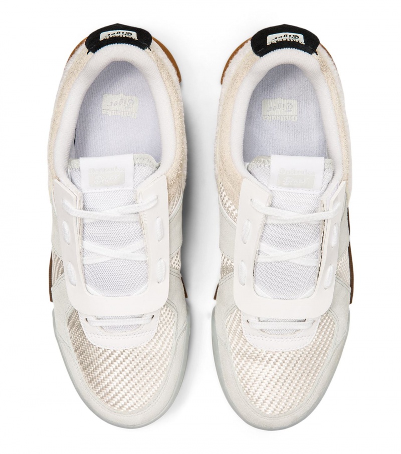 Onitsuka Tiger D-Trainer Slip Ons Krém | 20695-YRUI