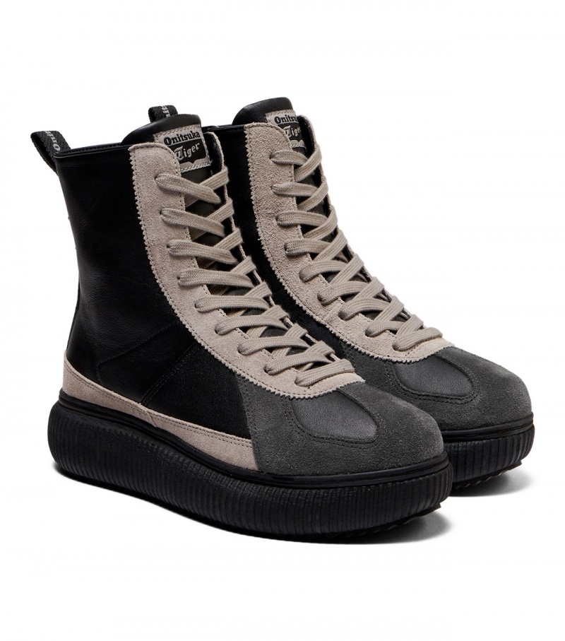 Onitsuka Tiger Delecity Boot Fekete | 63807-UQNL