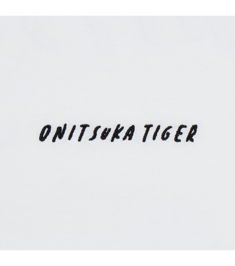 Onitsuka Tiger Grafika Póló Fehér | 84736-GSTV