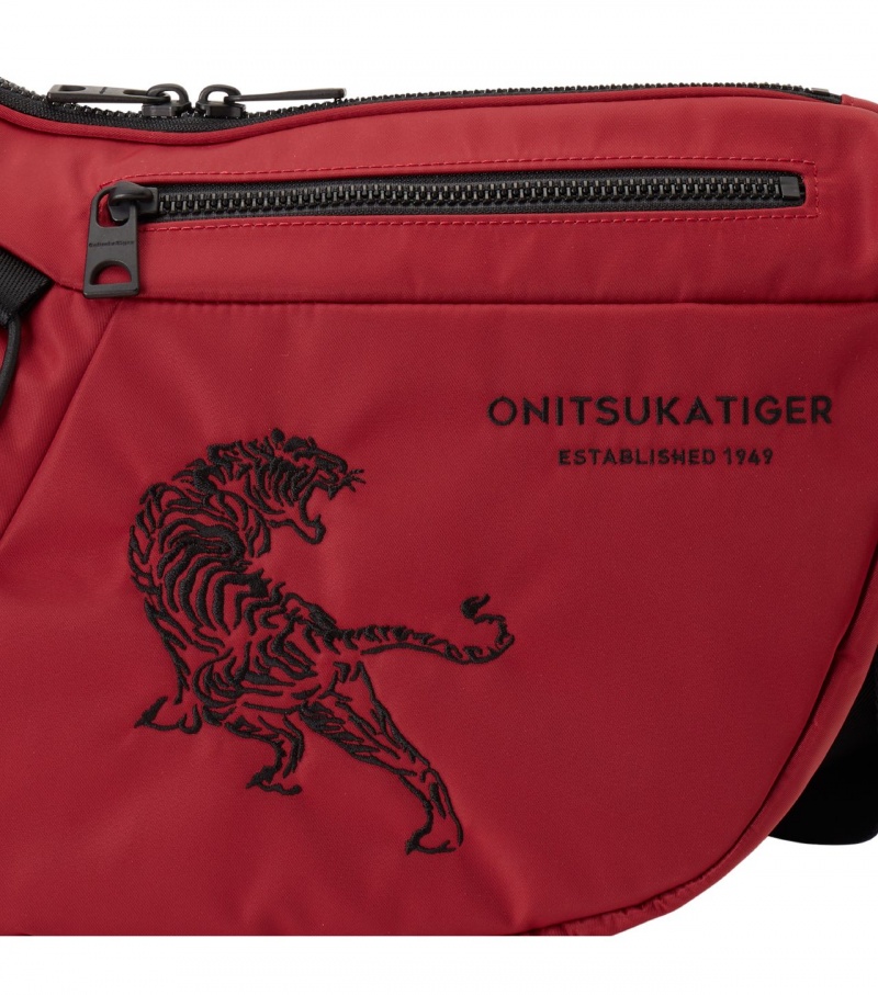 Onitsuka Tiger Messenger Bag Piros | 28361-ZRAB