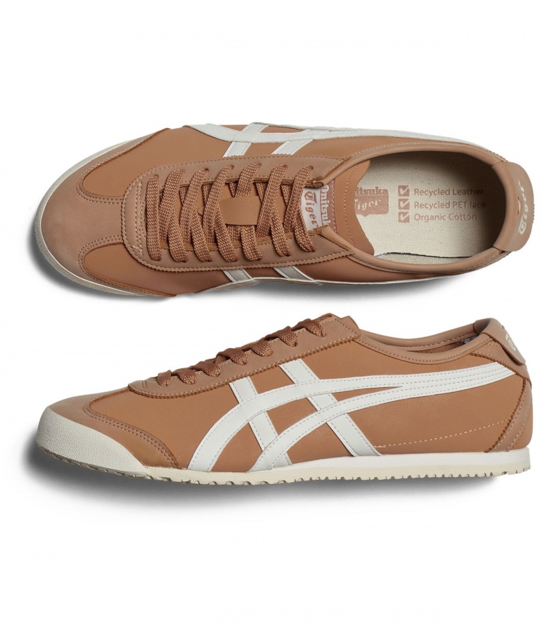 Onitsuka Tiger Mexico 66 Barna Piros Krém | 84597-JZRB