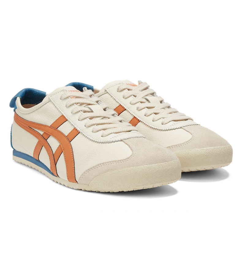 Onitsuka Tiger Mexico 66 Krém Piros Narancssárga | 46720-HVEY