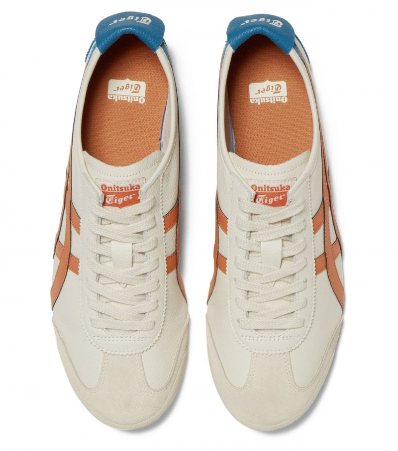 Onitsuka Tiger Mexico 66 Krém Piros Narancssárga | 46720-HVEY