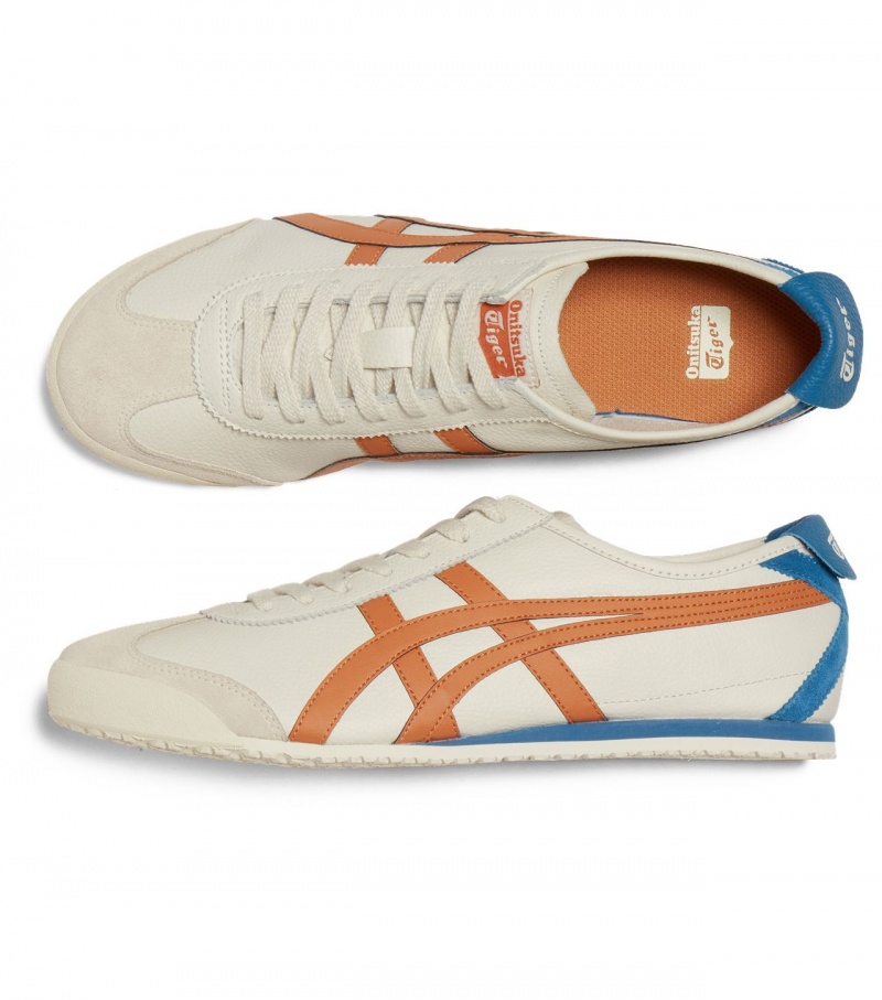 Onitsuka Tiger Mexico 66 Krém Piros Narancssárga | 46720-HVEY