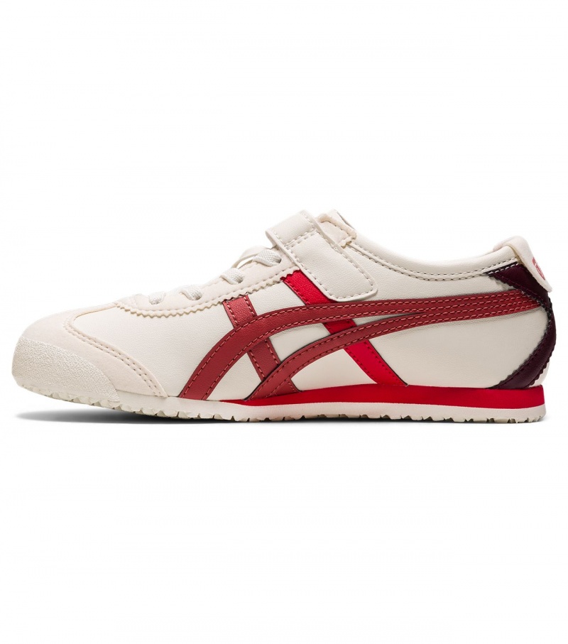 Onitsuka Tiger Mexico 66 Krém Piros Sötétpiros | 82753-GBYV