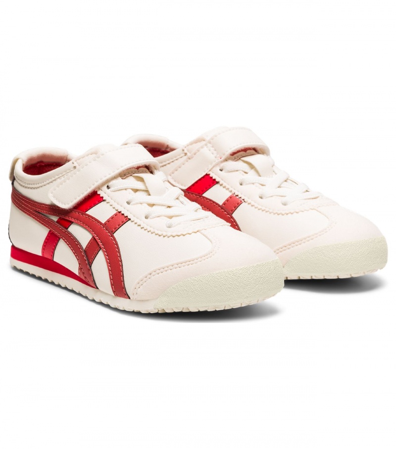 Onitsuka Tiger Mexico 66 Krém Piros Sötétpiros | 82753-GBYV