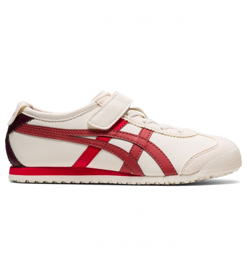 Onitsuka Tiger Mexico 66 Krém Piros Sötétpiros | 82753-GBYV