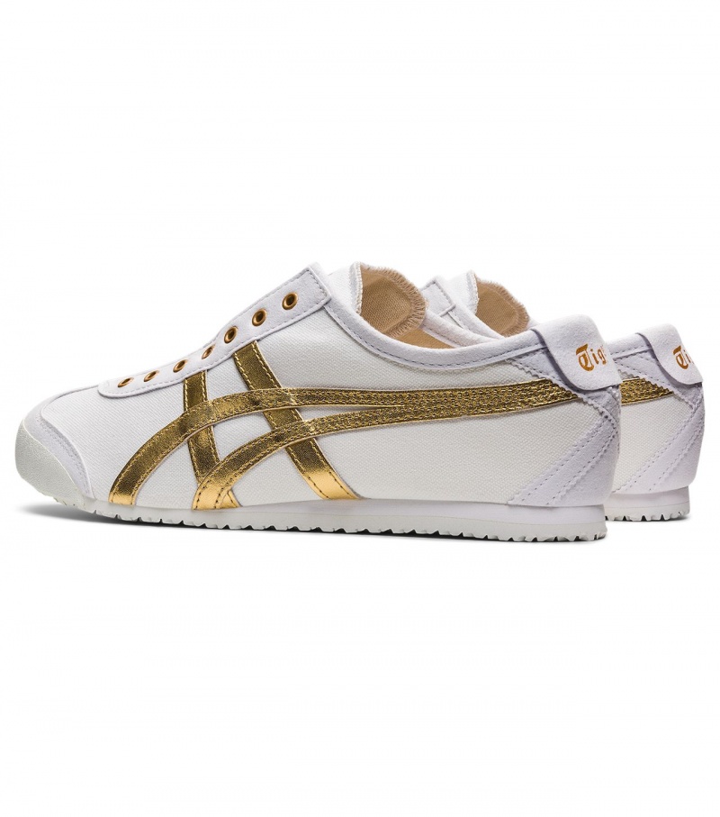 Onitsuka Tiger Mexico 66 Slip-On Fehér Arany | 20351-PTCO