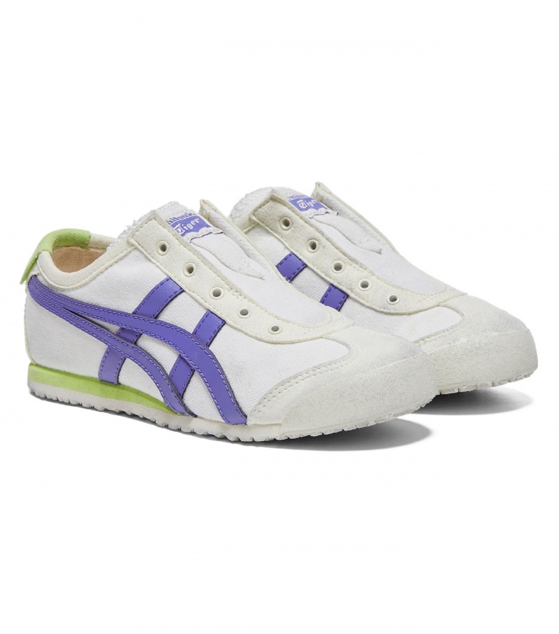 Onitsuka Tiger Mexico 66 Slip-On Krém Kék | 91758-TUAG