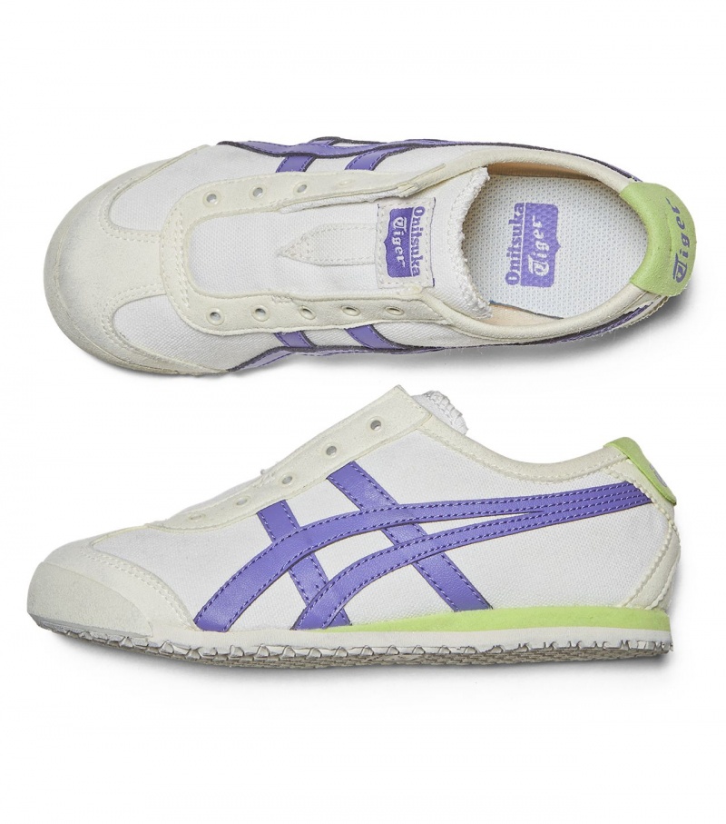 Onitsuka Tiger Mexico 66 Slip-On Krém Kék | 91758-TUAG