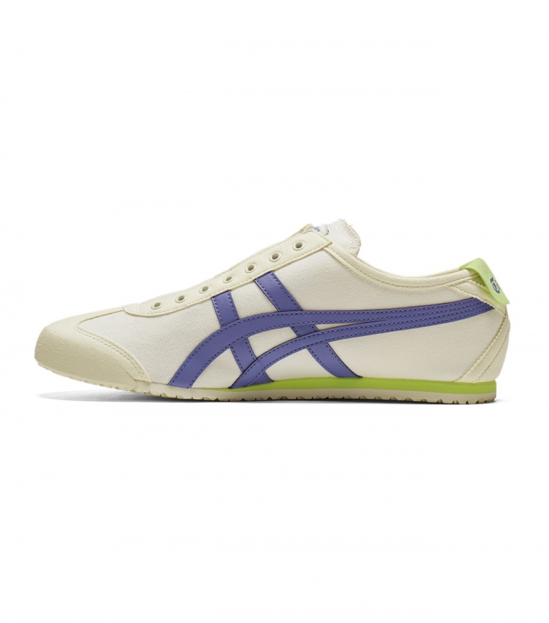 Onitsuka Tiger Mexico 66 Slip-On Krém Kék | 20598-ZHUX