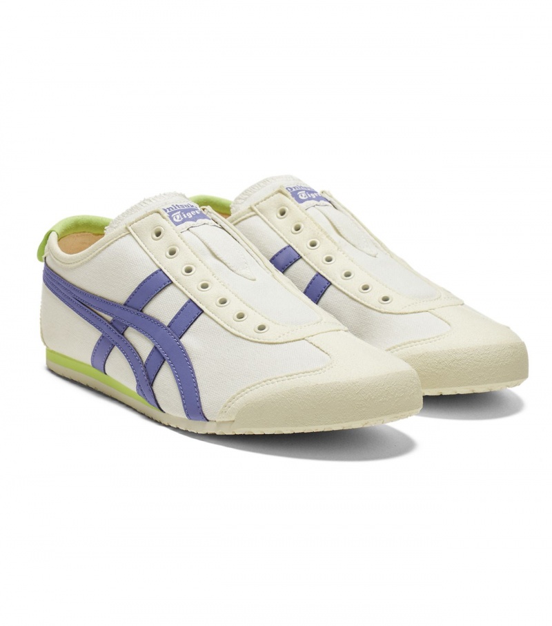 Onitsuka Tiger Mexico 66 Slip-On Krém Kék | 20598-ZHUX