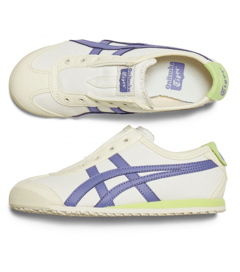 Onitsuka Tiger Mexico 66 Slip-On Krém Kék | 20598-ZHUX