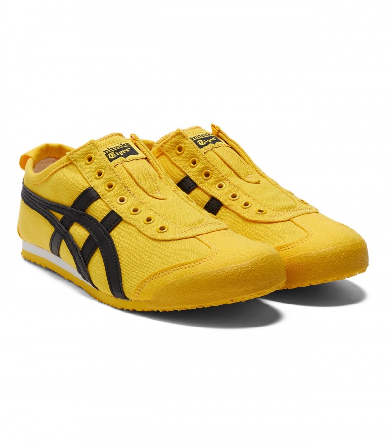 Onitsuka Tiger Mexico 66 Slip-On Sárga Fekete | 83215-RVBH