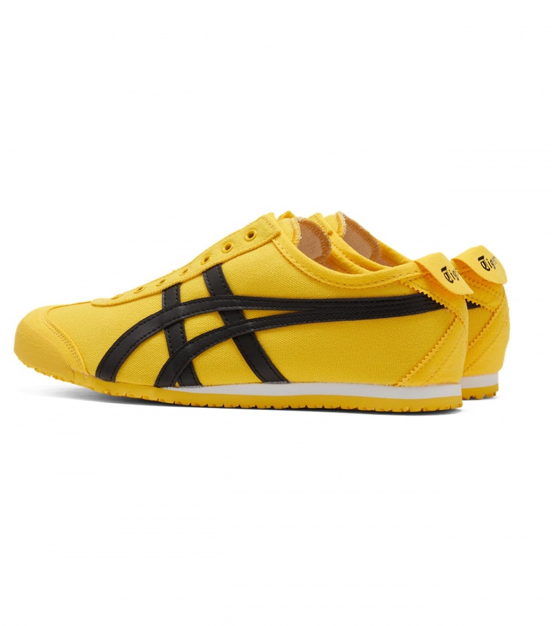 Onitsuka Tiger Mexico 66 Slip-On Sárga Fekete | 83215-RVBH