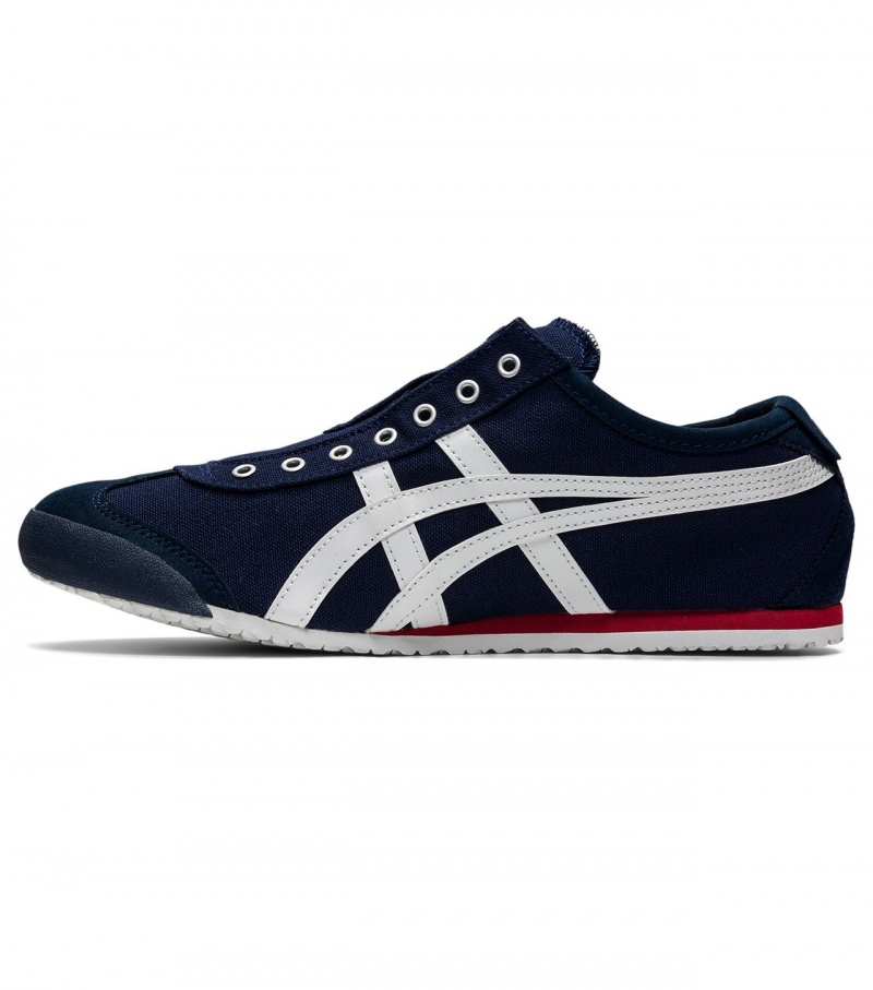 Onitsuka Tiger Mexico 66 Slip-On Sötétkék Fehér | 50672-GUWA