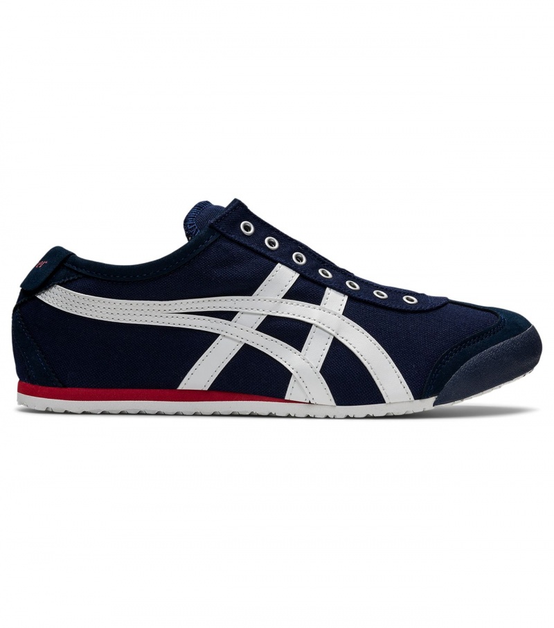 Onitsuka Tiger Mexico 66 Slip-On Sötétkék Fehér | 50672-GUWA