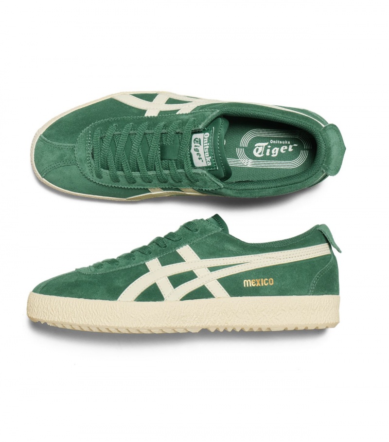 Onitsuka Tiger Mexico Delegation Mélyzöld Krém | 09485-UAOP