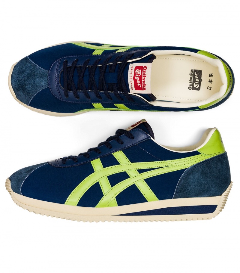 Onitsuka Tiger Moal 77 Nm Sötétkék Világos Zöld | 58064-RXZB