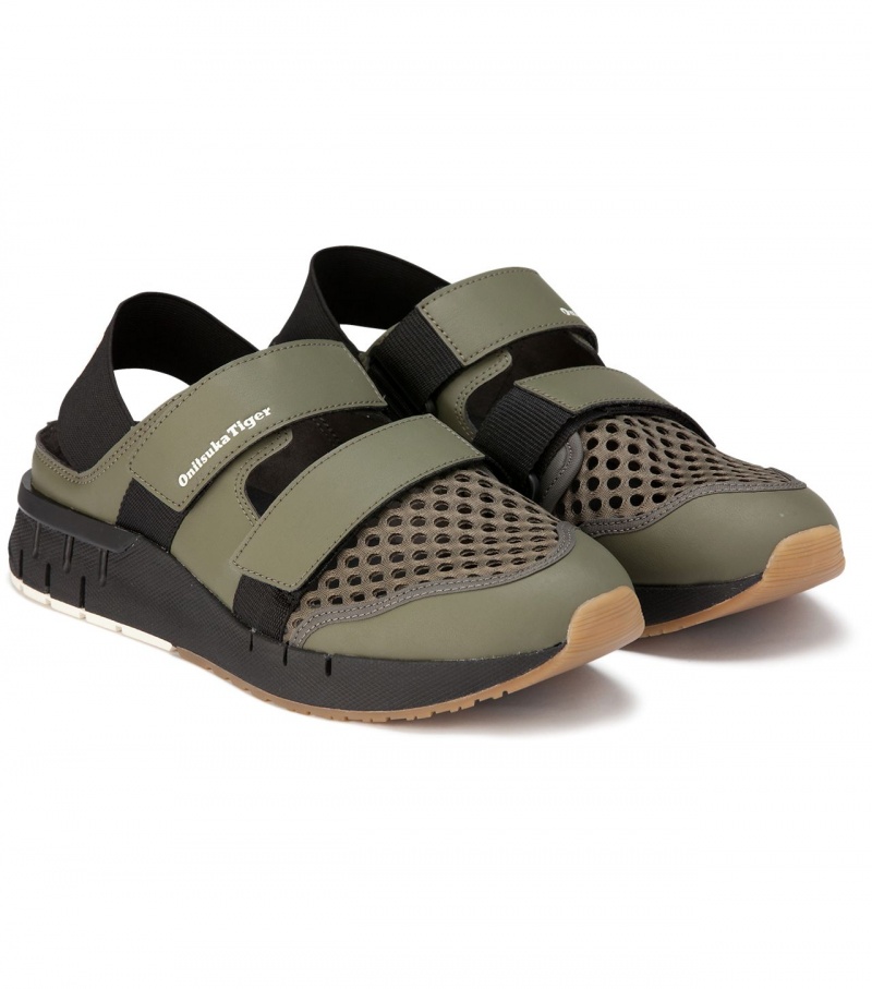 Onitsuka Tiger Rebilac Sandal Zöld | 82546-VXEF