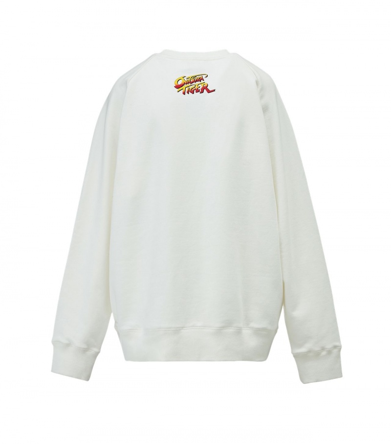 Onitsuka Tiger Sweat Felsők Fehér | 89206-UNPR